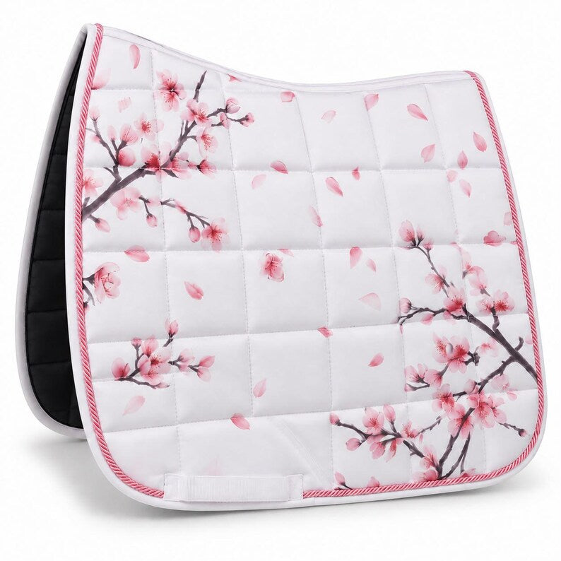 Cherry blossom floral matchy set detail
